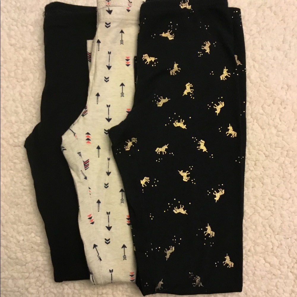 3 pair Old Navy leggings